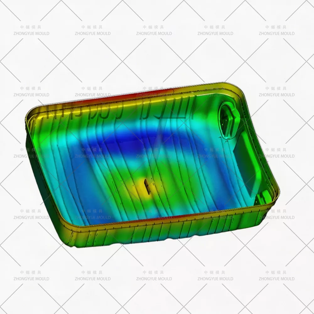 Plastic Injection Luggage Case Mould
